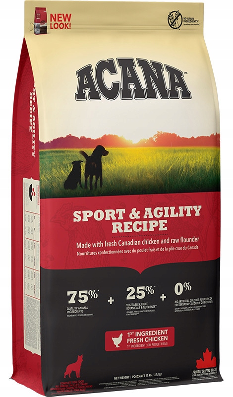 Acana Heritage Sport And Agility 17kg