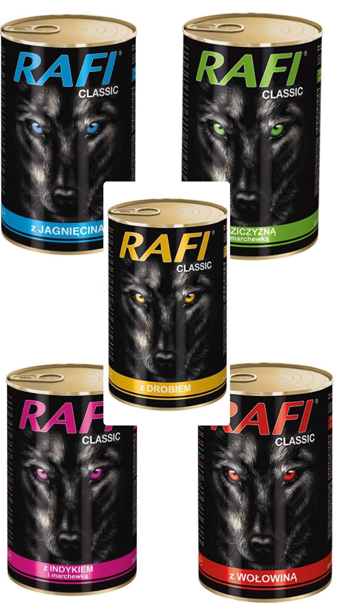 MIX Krmiva Pro Psy 1240 G Rafi