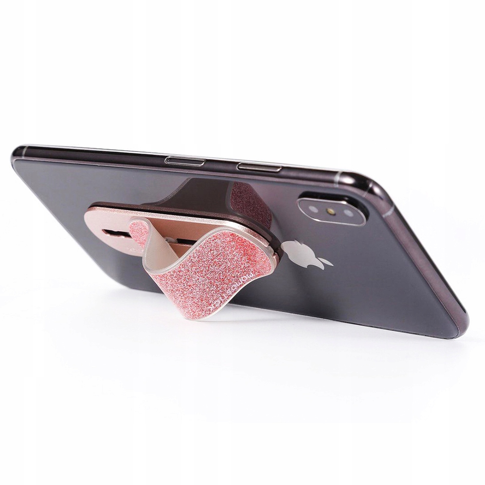PODSTAWKA HOLDER UCHWYT do TELEFONU na PALEC Kod producenta MOMO-STICK-GLITTER-PNK