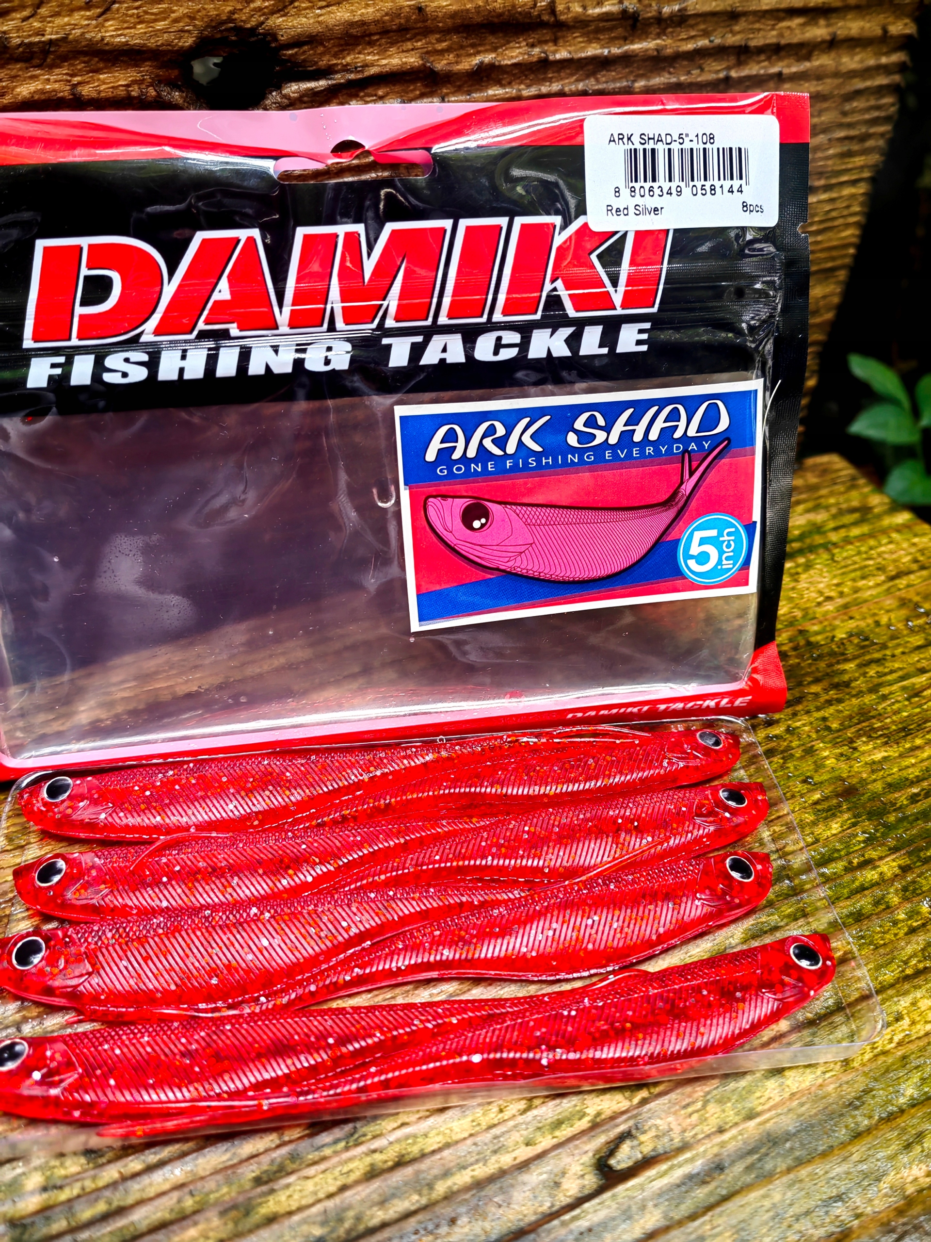 8 szt. Jaskółka Ark Shad 12,7cm killer na sandacze Długość (cm) 12.7 cm