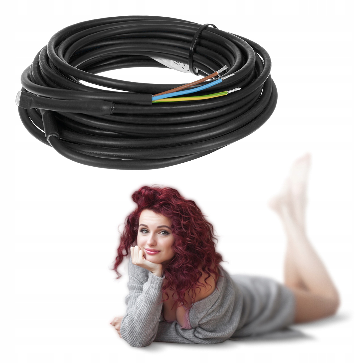 Zestaw grzejny na schody 40,5m 20W/m GPSY-40,5/20 kabel grzewczy Matec