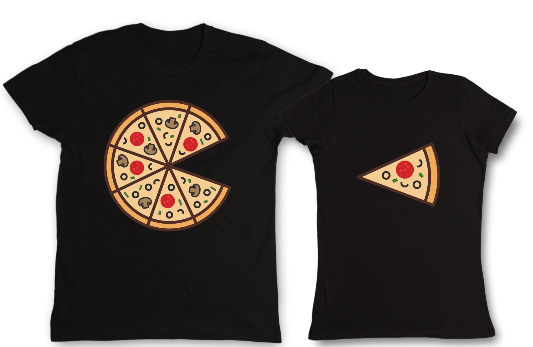 

Komplet Koszulek Dla Par Walentynki Pizza Prezent