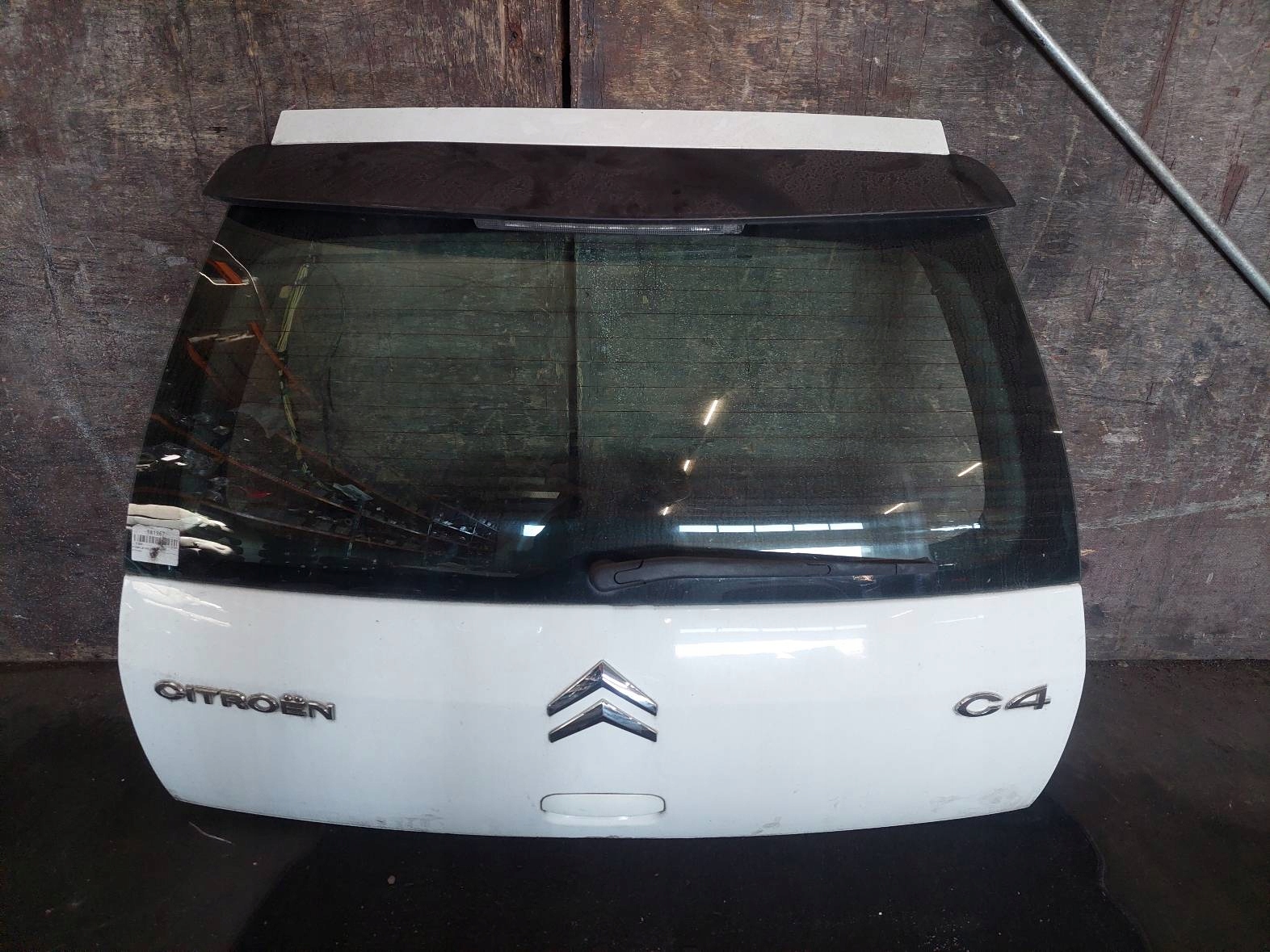complete rear part CITROEN C4 and EWP trunk door bumper lights