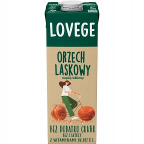 Levně 9 x Lovege Ovesný oříškový nápoj bez cukru