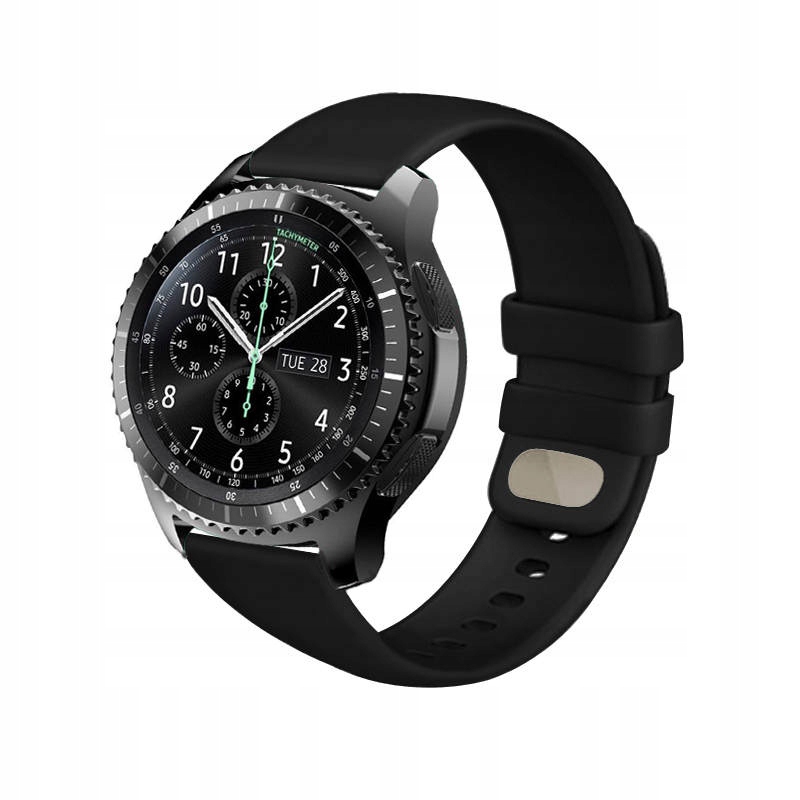 PASEK SILIKON DO HUAWEI WATCH GT ACTIVE 22mm BLACK