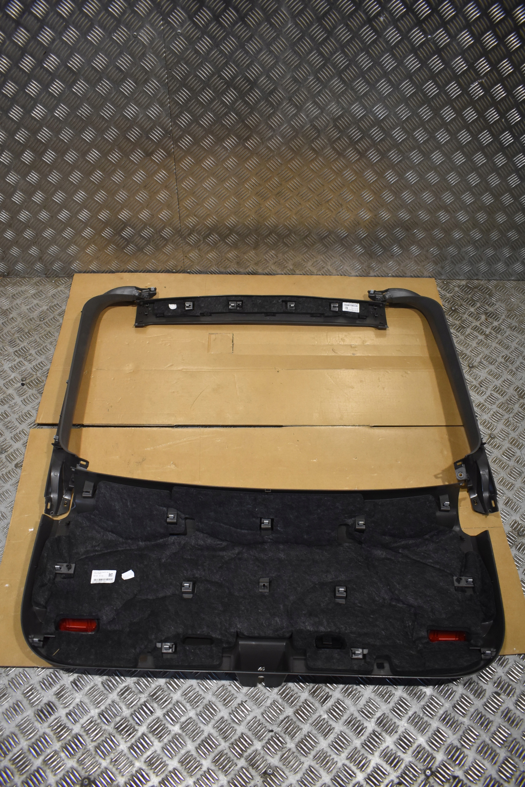 cover bonnet boot boot PORSCHE PANAMERA 971 ACHATGRAU 1