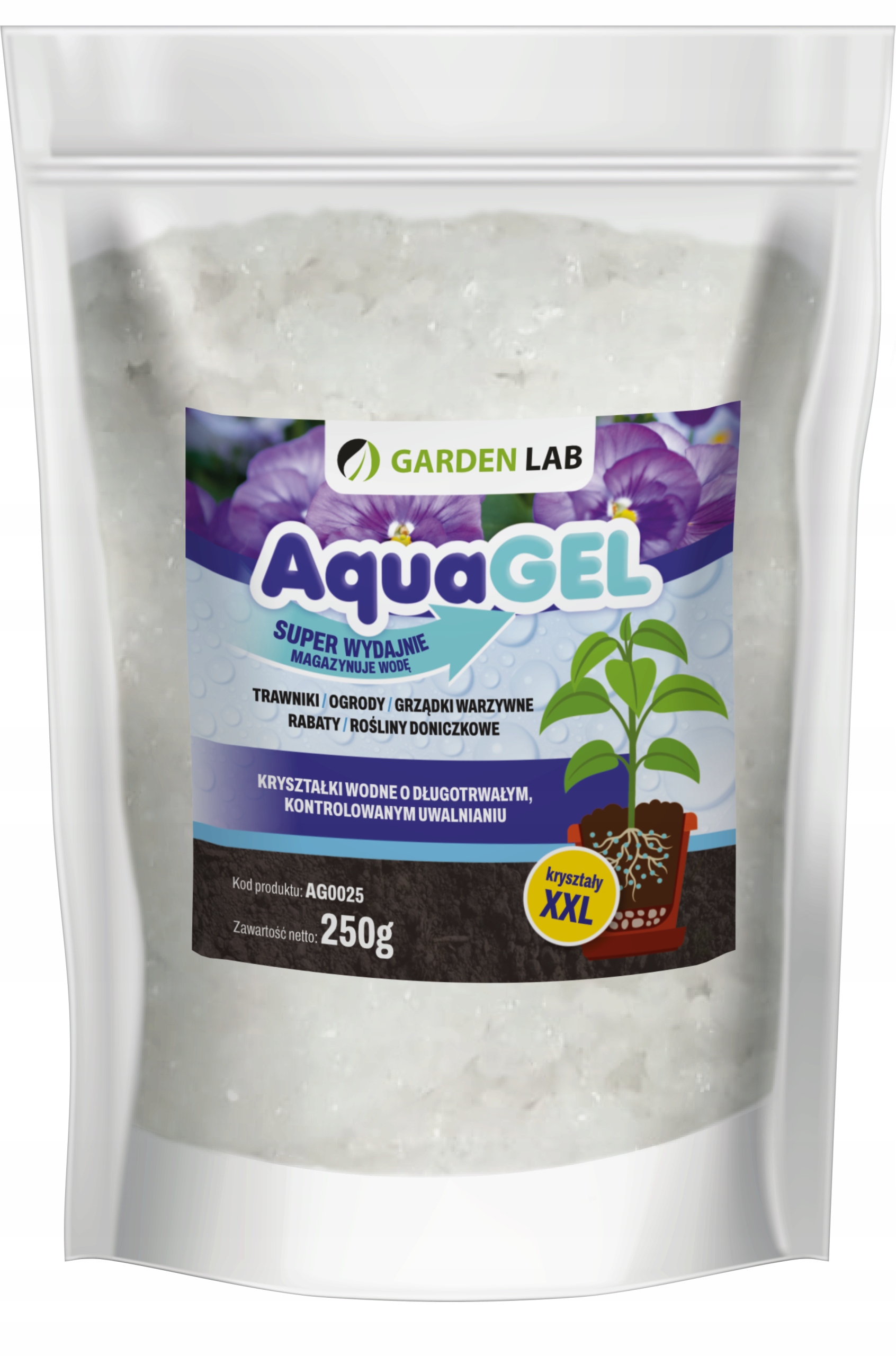 

Aqua Żel Hydrożel Zwiększa Chłonność Gleby 250 G