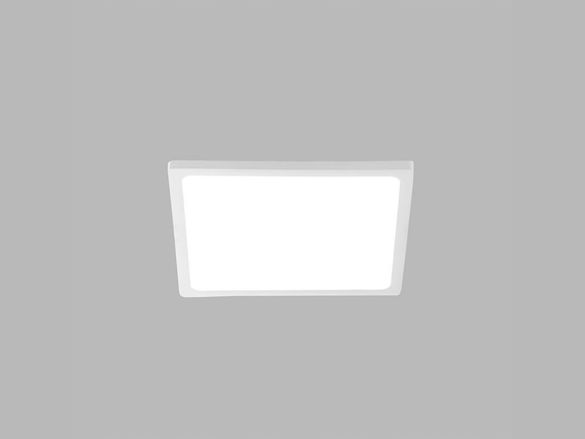 Zápustné Led svietidlo LED2 Slim-q biele IP43 10W 3000K 800lm