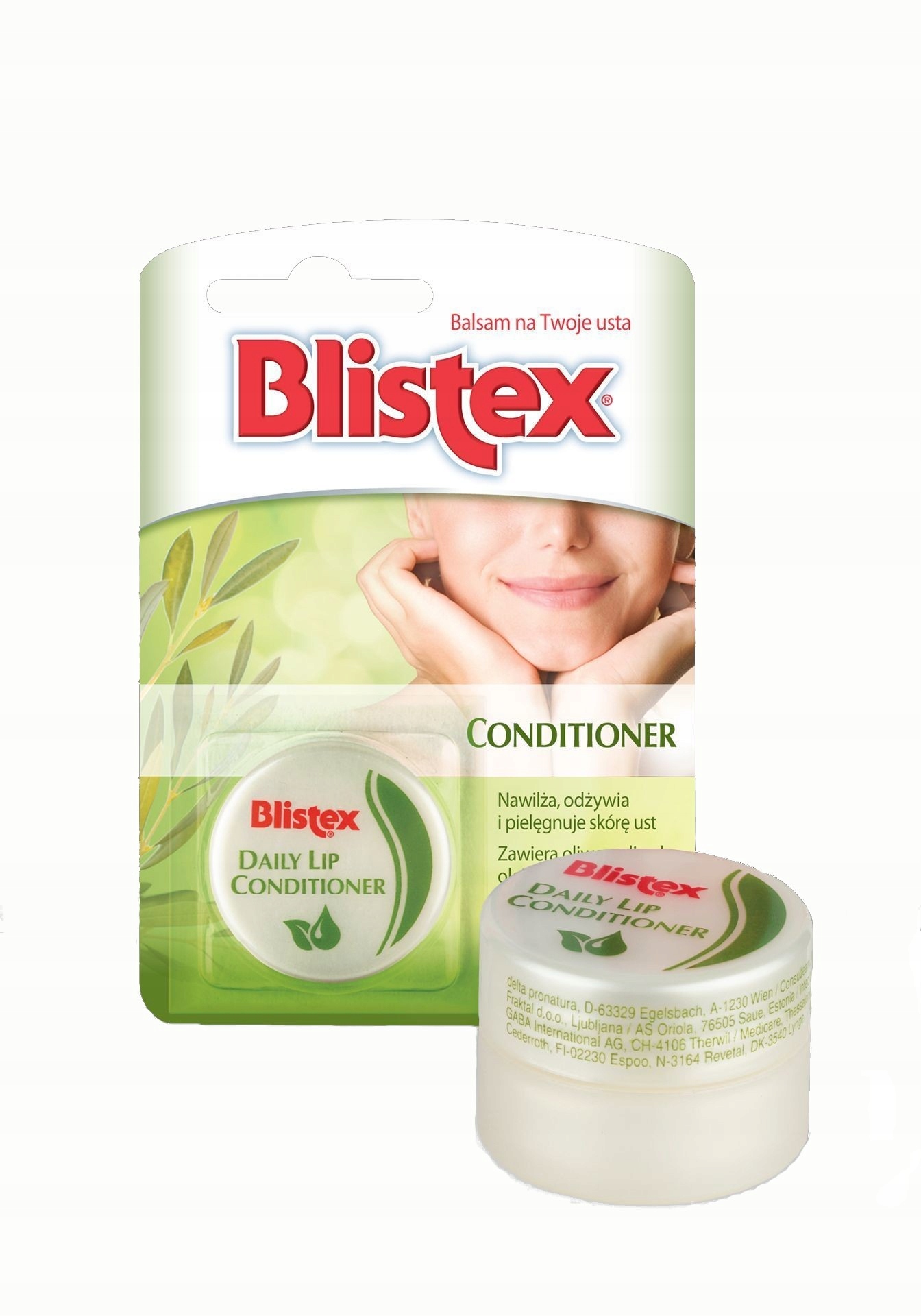 

Blistex Balsam do ust Conditioner odżywczy słoik