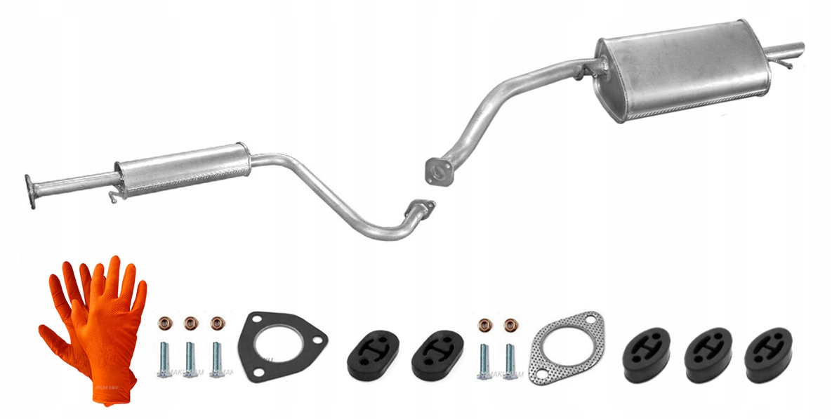 Daewoo Lanos 1.3 1.5 1.6 (1997-2003) Hatchback Tlumič