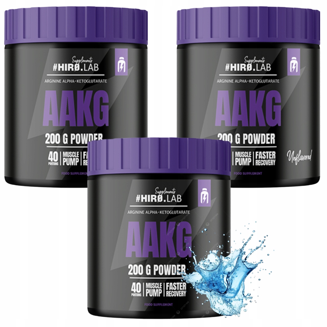 Hiro.lab Aakg 200G bez příchuti neutrální argininová předtréninková pumpa