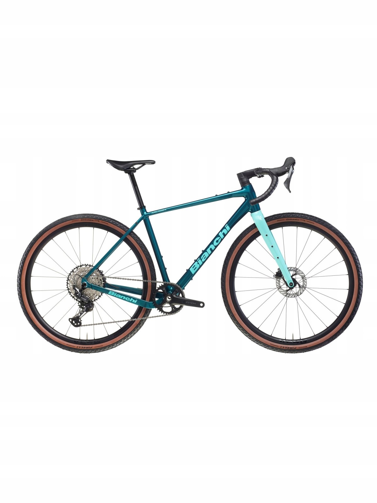 Rower Gravelowy Bianchi Arcadex Al GRX610/822 1x12 Turquoise S