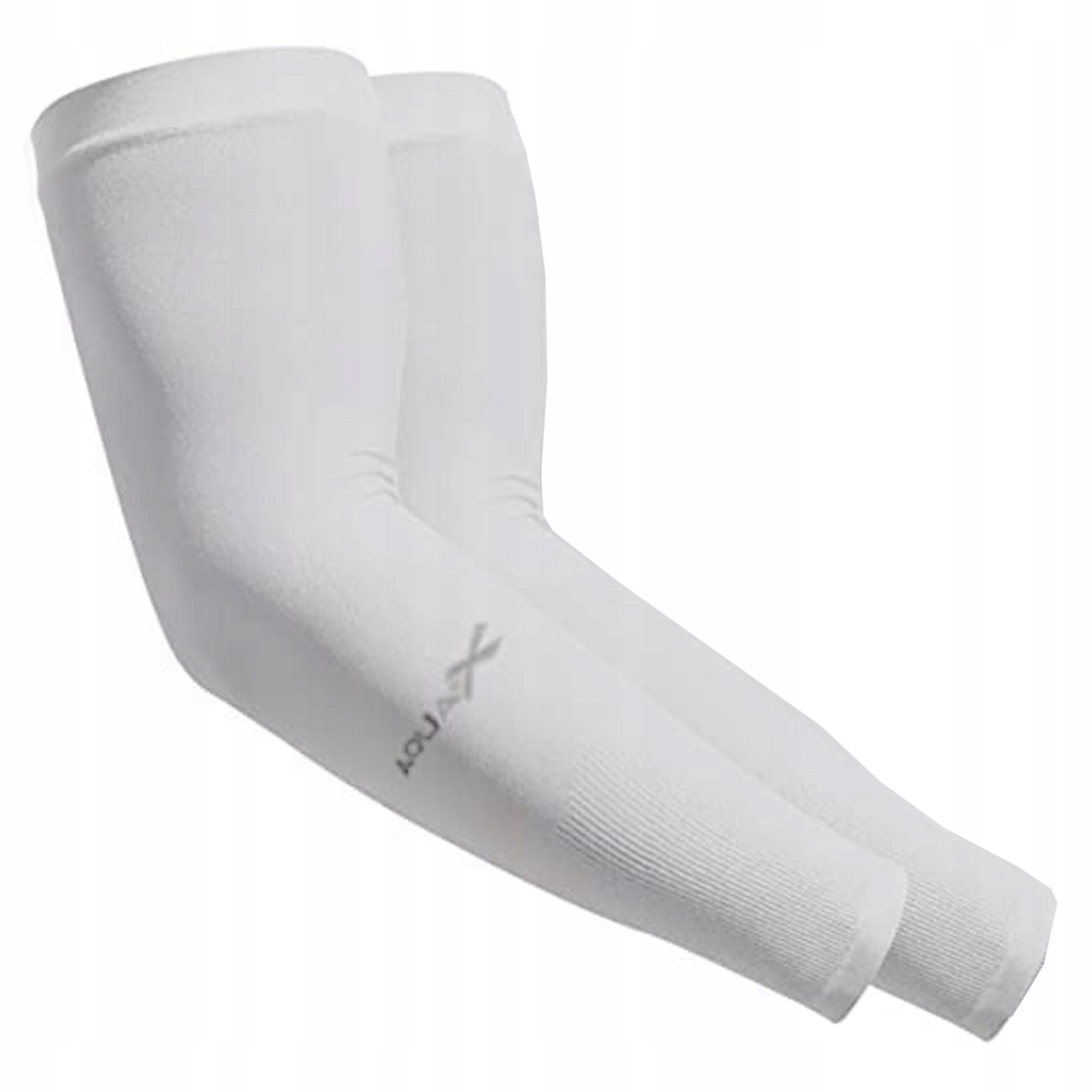 RĘKAWKI ROWEROWE LEKKIE KOLARSKIE NA ROWER TERMOAKTYWNE OCIEPLACZE BIAŁE