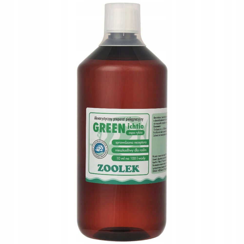 

Zoolek Green Ichtio 1000ml Lek na ospę rybią
