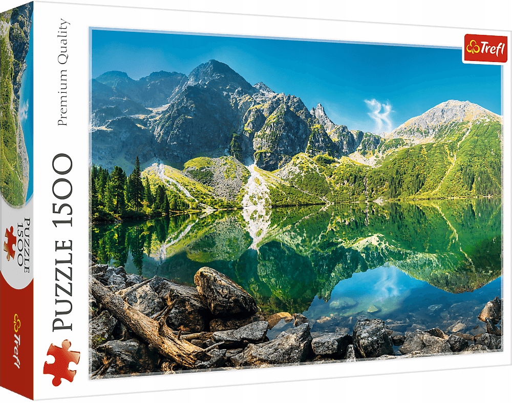 

Puzzle 1500 el Jezioro Morskie Oko Tatry Polska