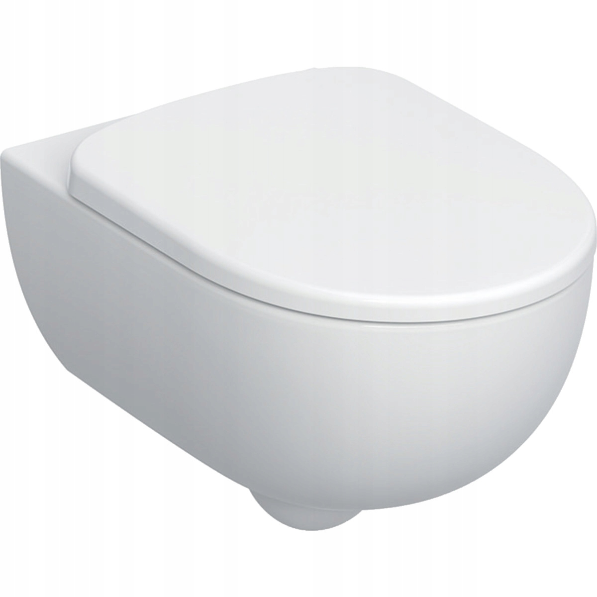 Zestaw wiszącej miski Wc Selnova, lejowa, B36 cm,