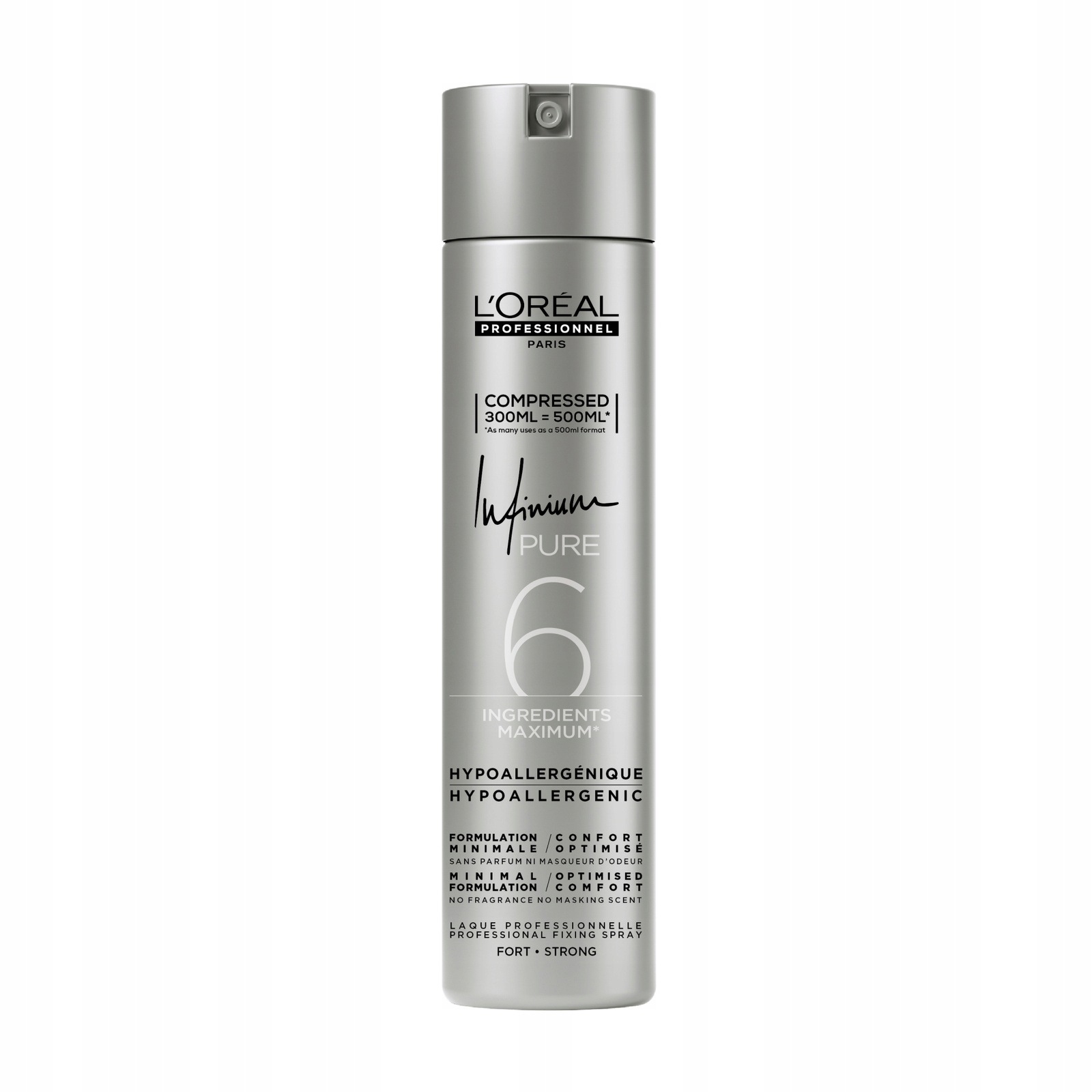 Loreal Professionnel Infinium Pure 6 Fixační lak Strong 300 ml
