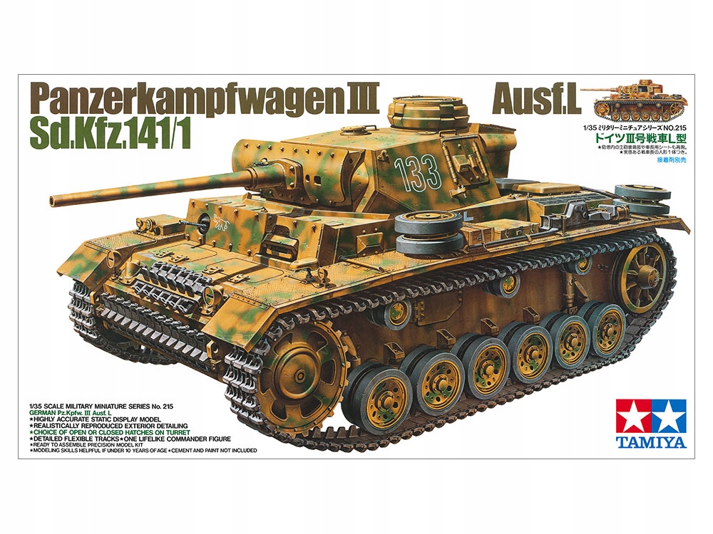 Pz.Kpfw. III Ausf.L Němec 1:35 Tamiya 35215