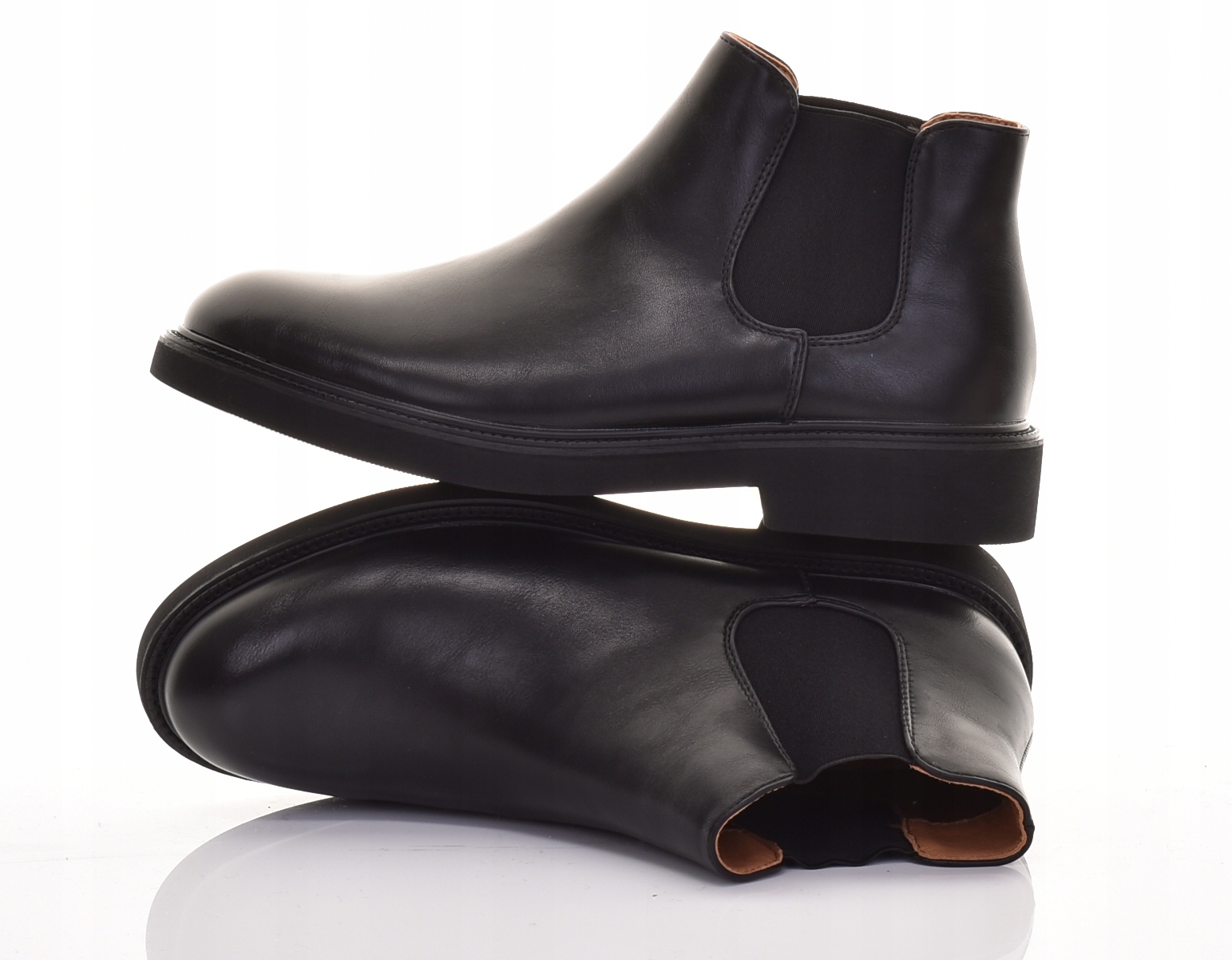 Kotníkové Boty Pánské Elegantní Pohodlné Společenské Boty Klasické Ekokůže