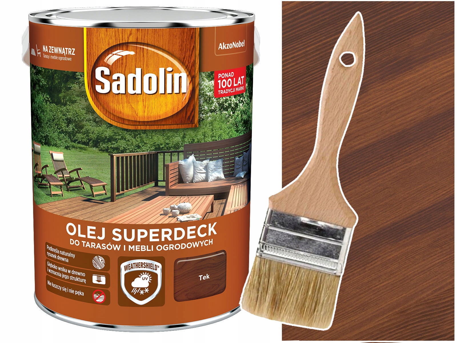 Sadolin Superdeck olej do tarasu Tek 10L