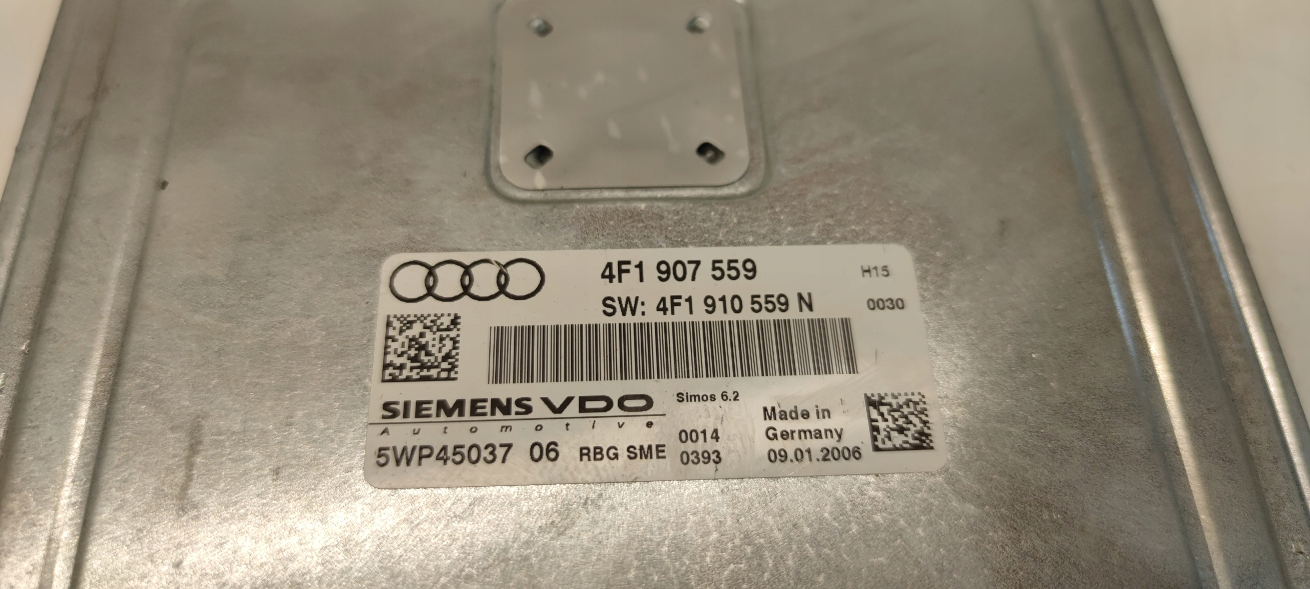 COMPUTER CENTRALINA MOTORE AUDI A6 C6 4F1910559N