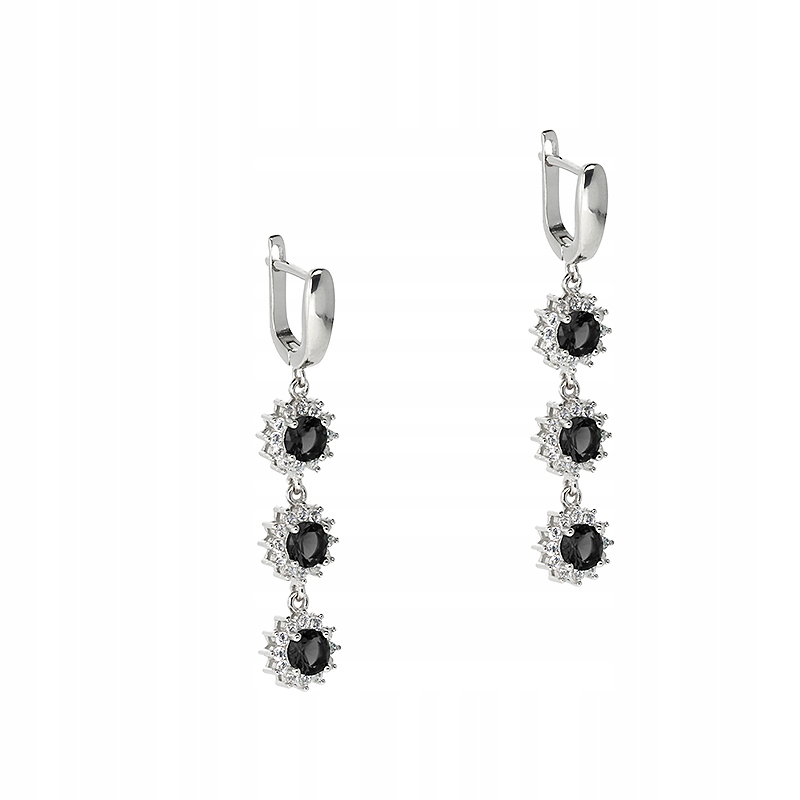 Stříbrné náušnice se zirkonem Ag 925 KOL0520921