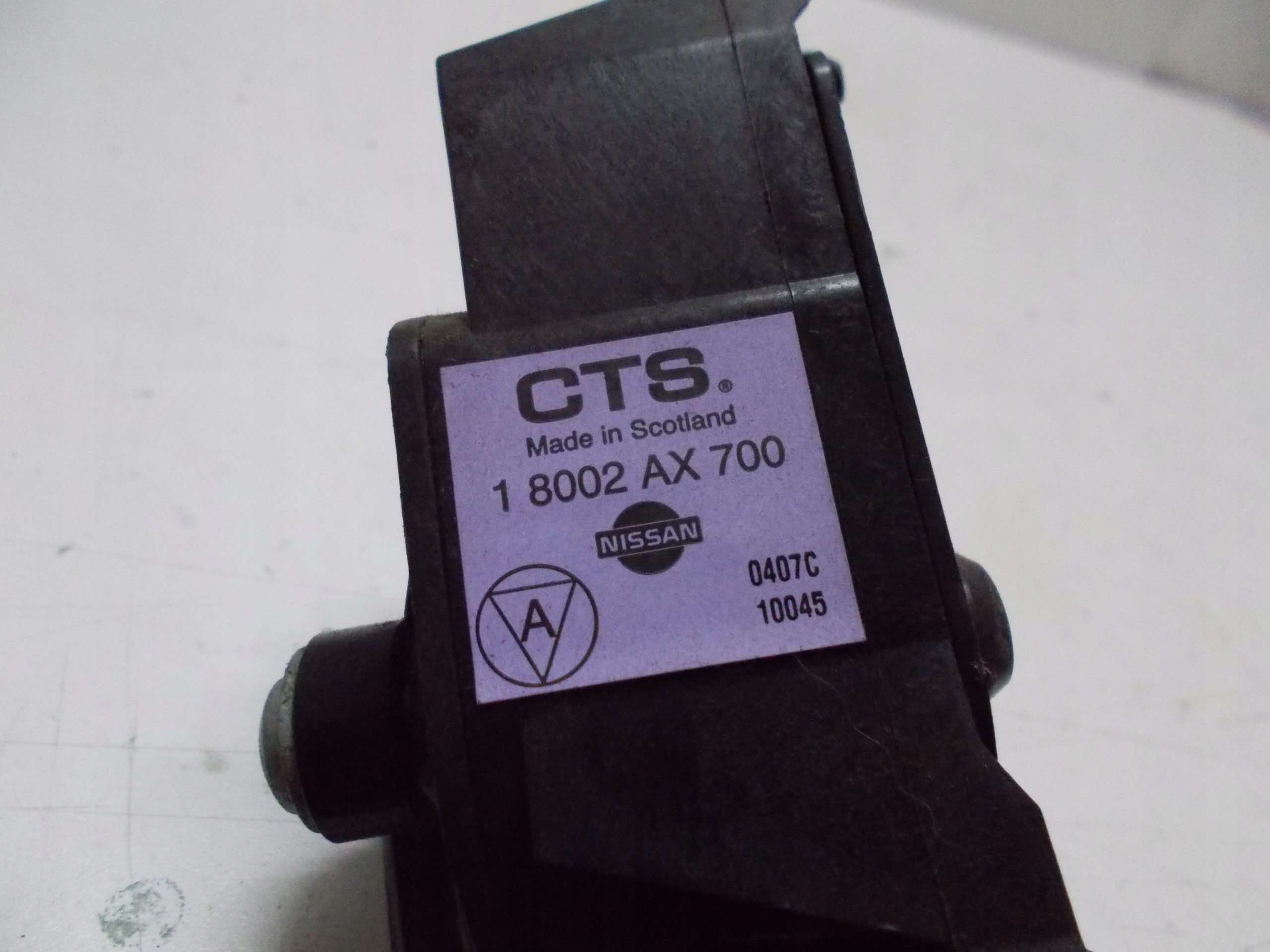 NISSAN MICRA K12 O7R potentiometer Gas 18002AX700