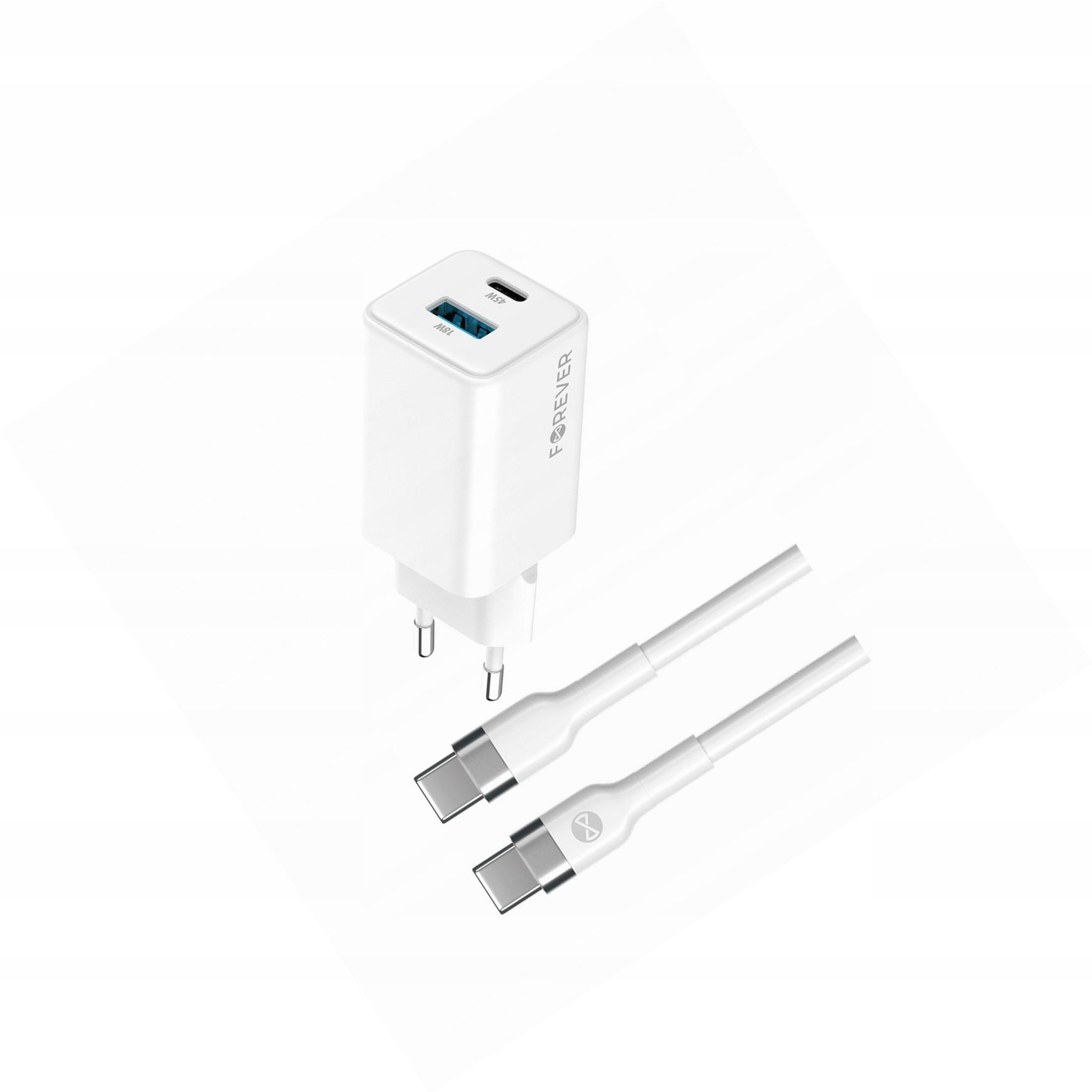 Szybka ładowarka GaN 45W Usb-c z kablem do Motorola Moto Edge 30 Fusion