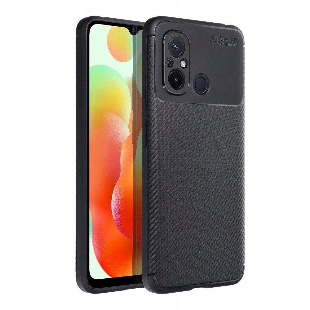 Etui Carbon Premium Do Xiaomi Redmi 12C Czarny