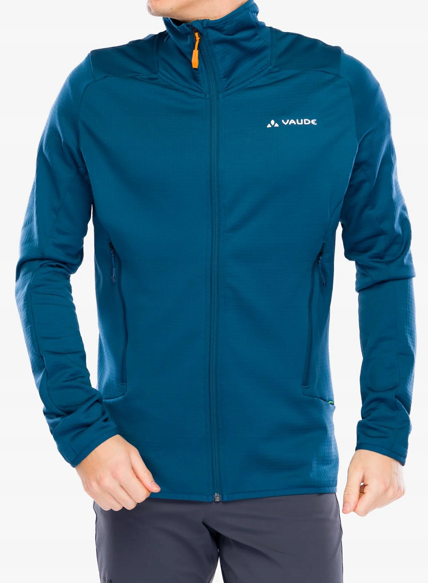 Fleecová bunda Vaude Monviso Fleece Fz Jacket II baltic sea uni S