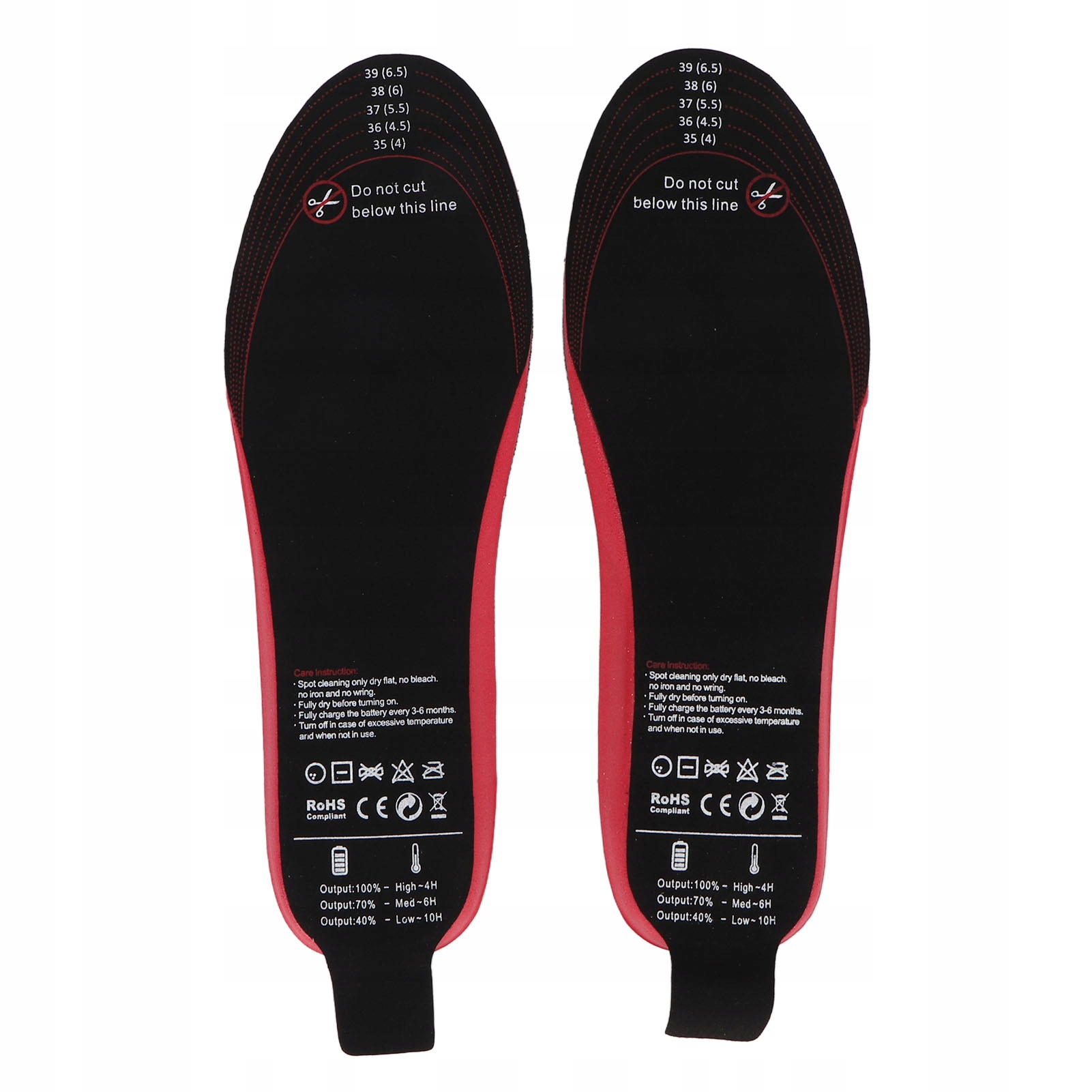 Vyhřívaná Usb Vložka Ohřívač Nohou S Dálkovým Ovládáním