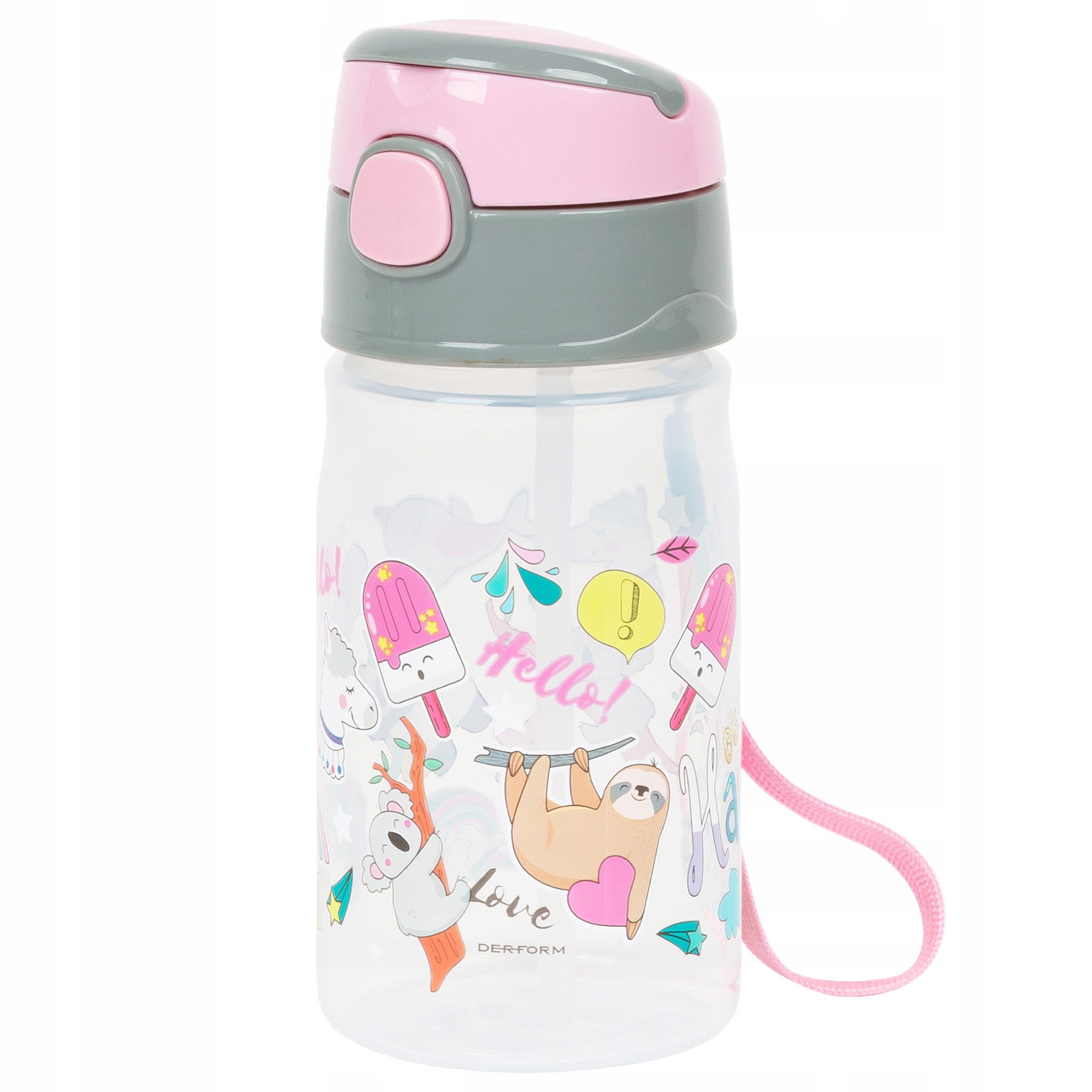 

Bidon 330 ML Unicorn 03 Jednorożce Derform 97593