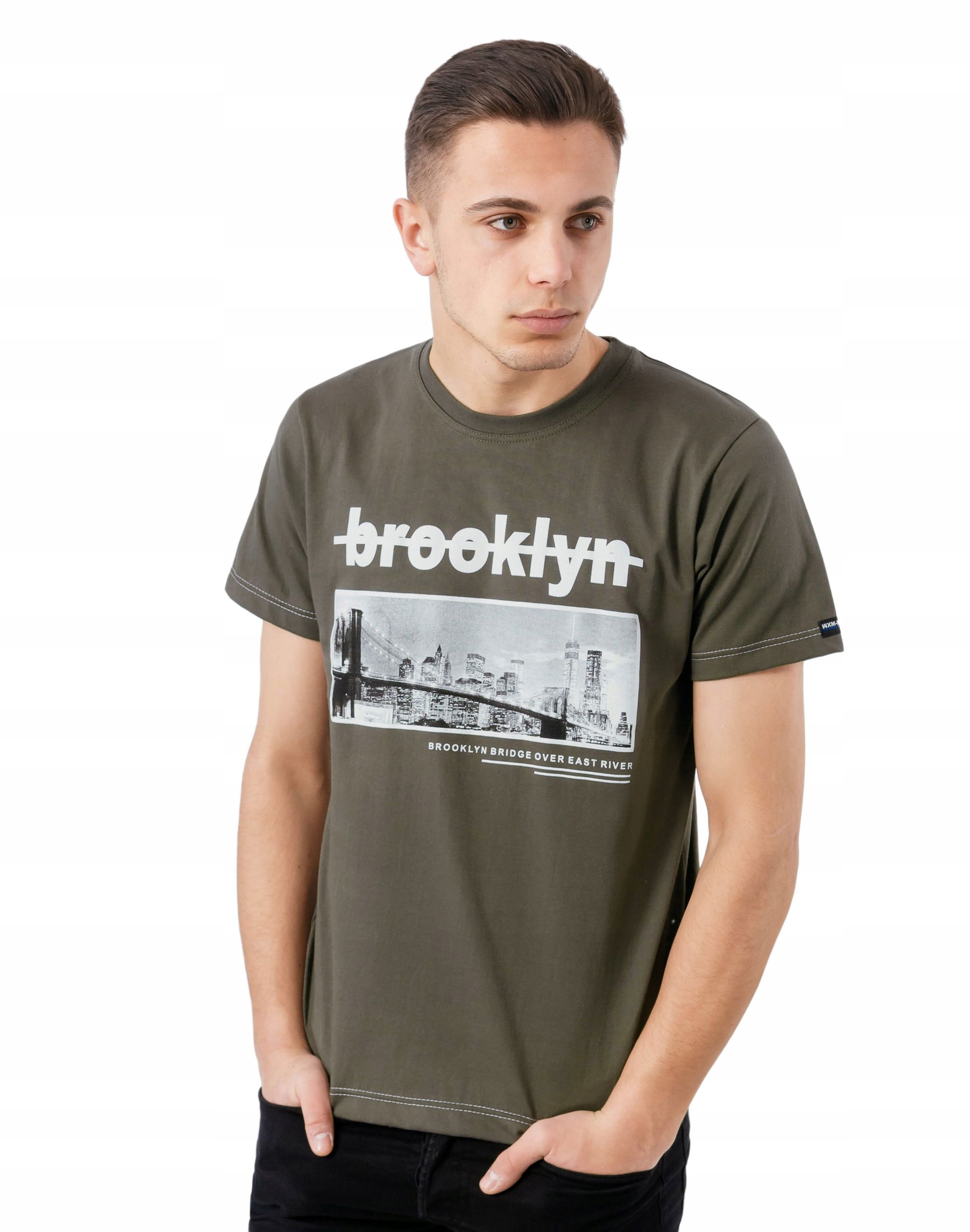 

Podkoszulek Męski Koszulka T-shirt Brooklyn 07 7XL