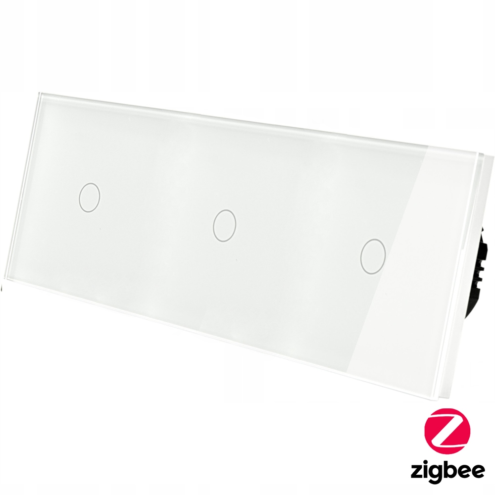 

Włącznik Dotykowy Potrójny 1P+1P+1P Zigbee Wifi