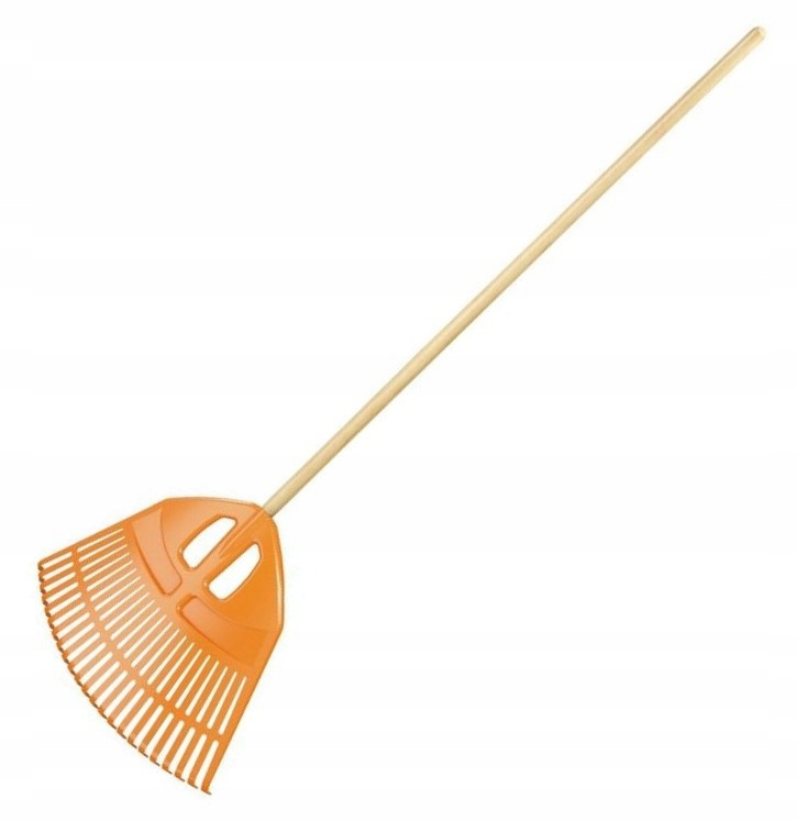 

Grabie Ogrodowe Do Liści Trawy 182CM Pomarańczowe