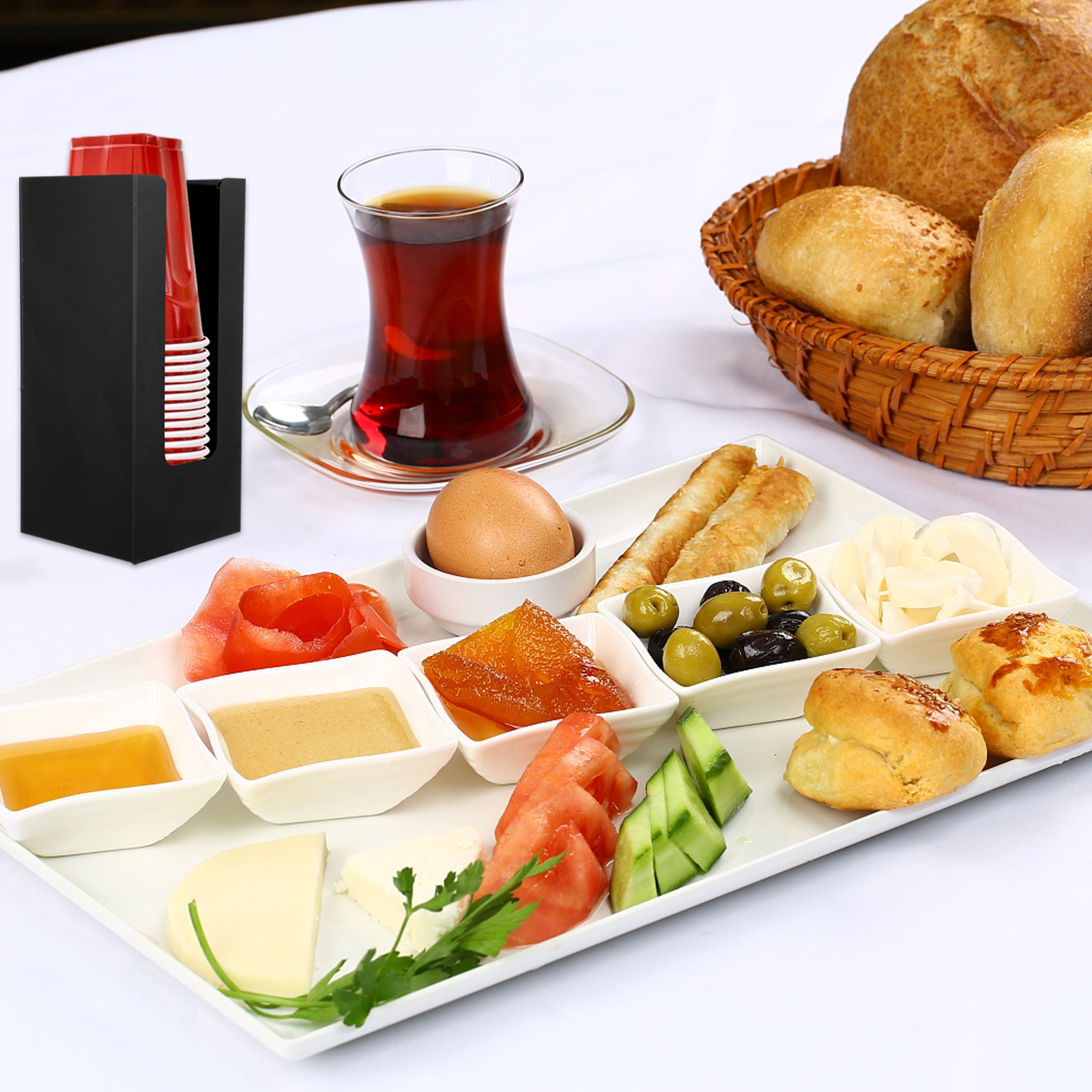 STOJAK DO PRZECHOWYWANIA FILIŻANEK DO SKLEPU Z MLEKIEM PRZYDATNY PAPIER Kod producenta 20154126