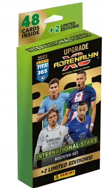 48 kart + 2 limitowane BLISTER FIFA 365 UPGRADE INTERNATIONAL STARS