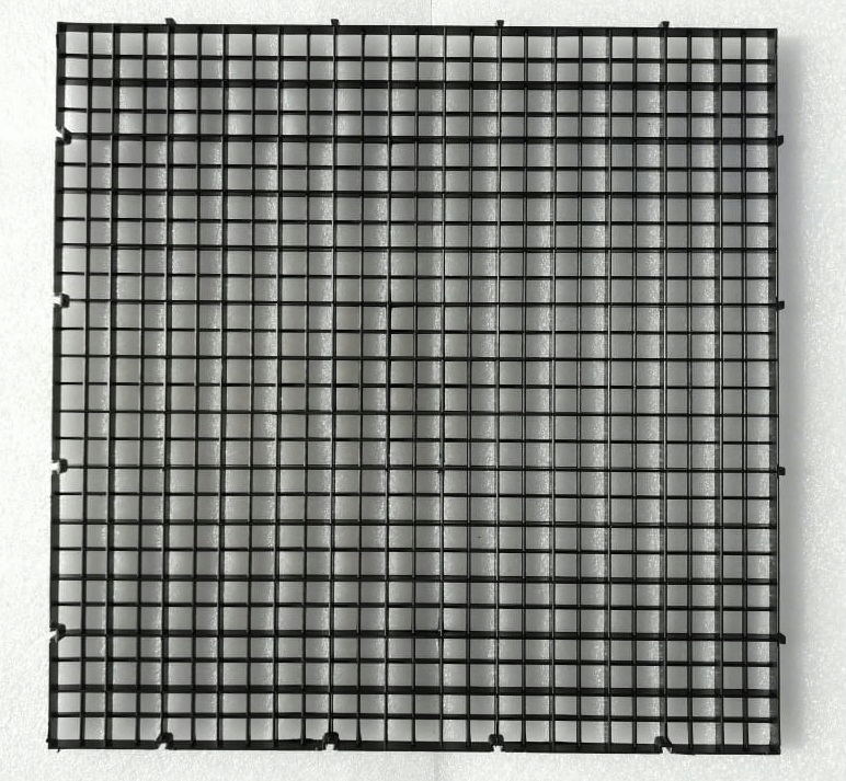

Kratka rastrowa podstawka przegroda 30x30cm czarna