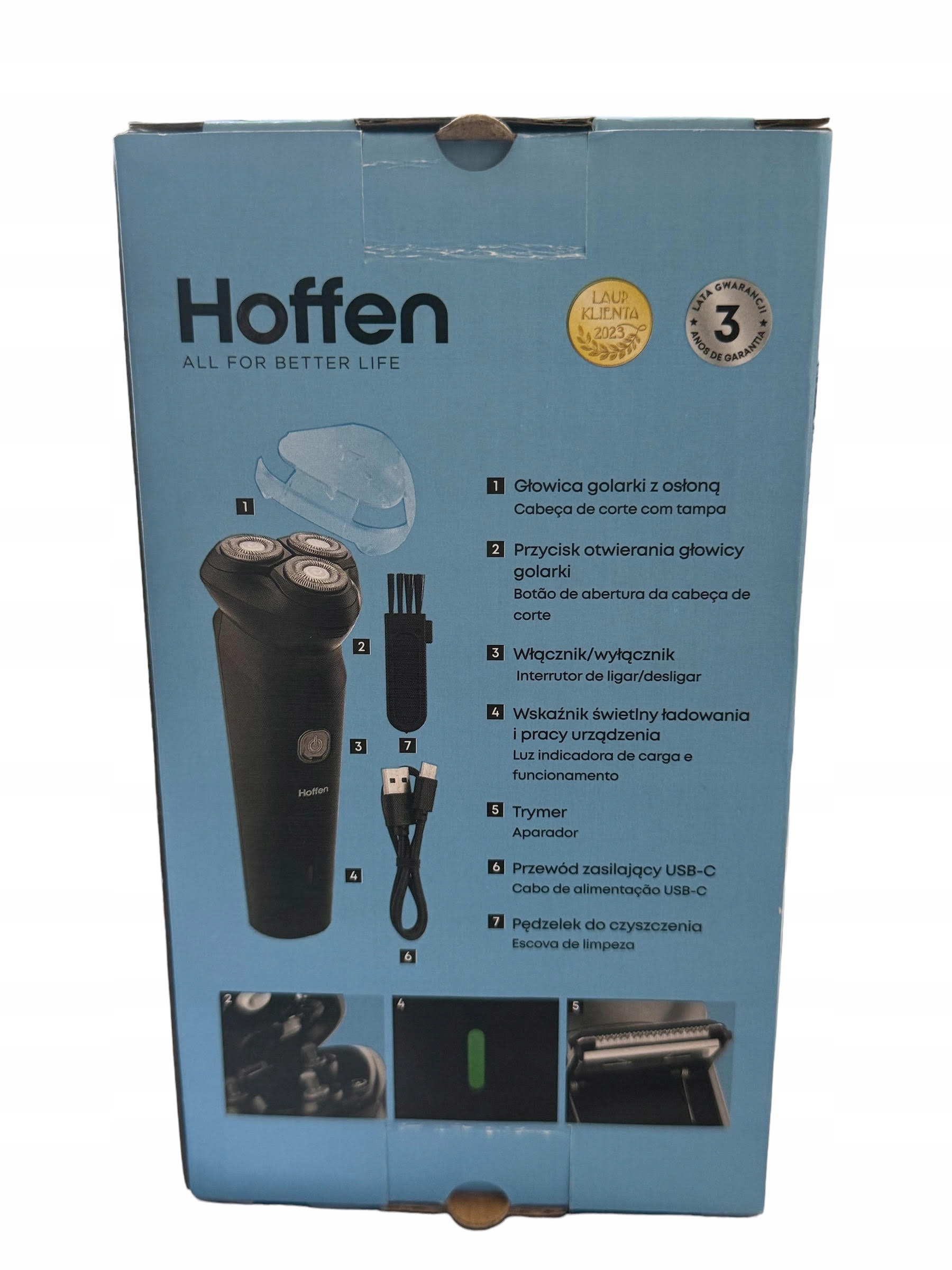 HOFFEN MS-4260 Golarka rotacyjna Marka Hoffen