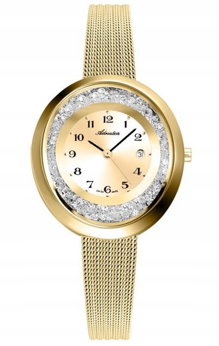 Nové Originální dámské hodinky Adriatica A3771.1121QZ s krystaly