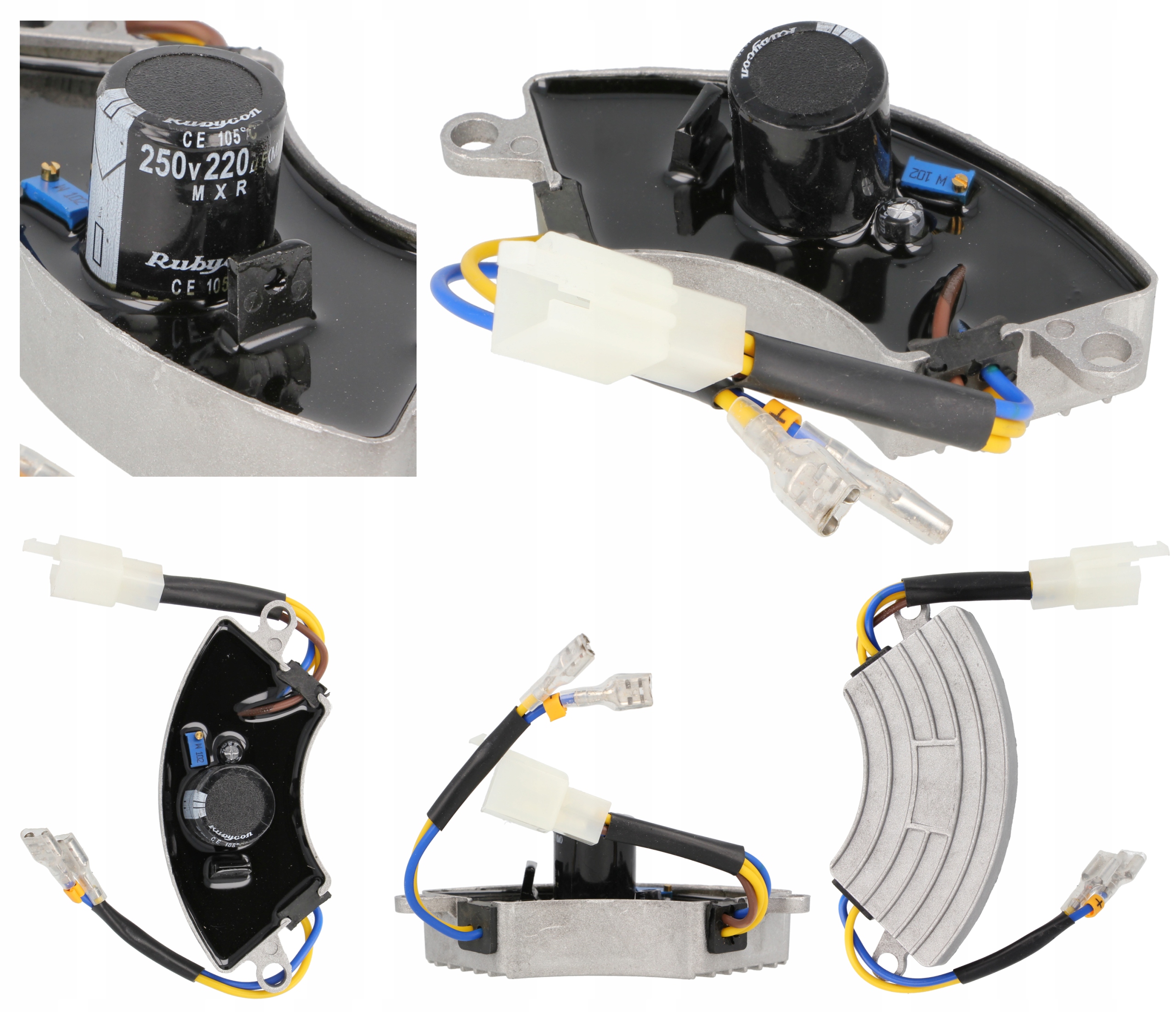 Moduł AVR regulator napięcia agregat 250V 220µF uniwersalny