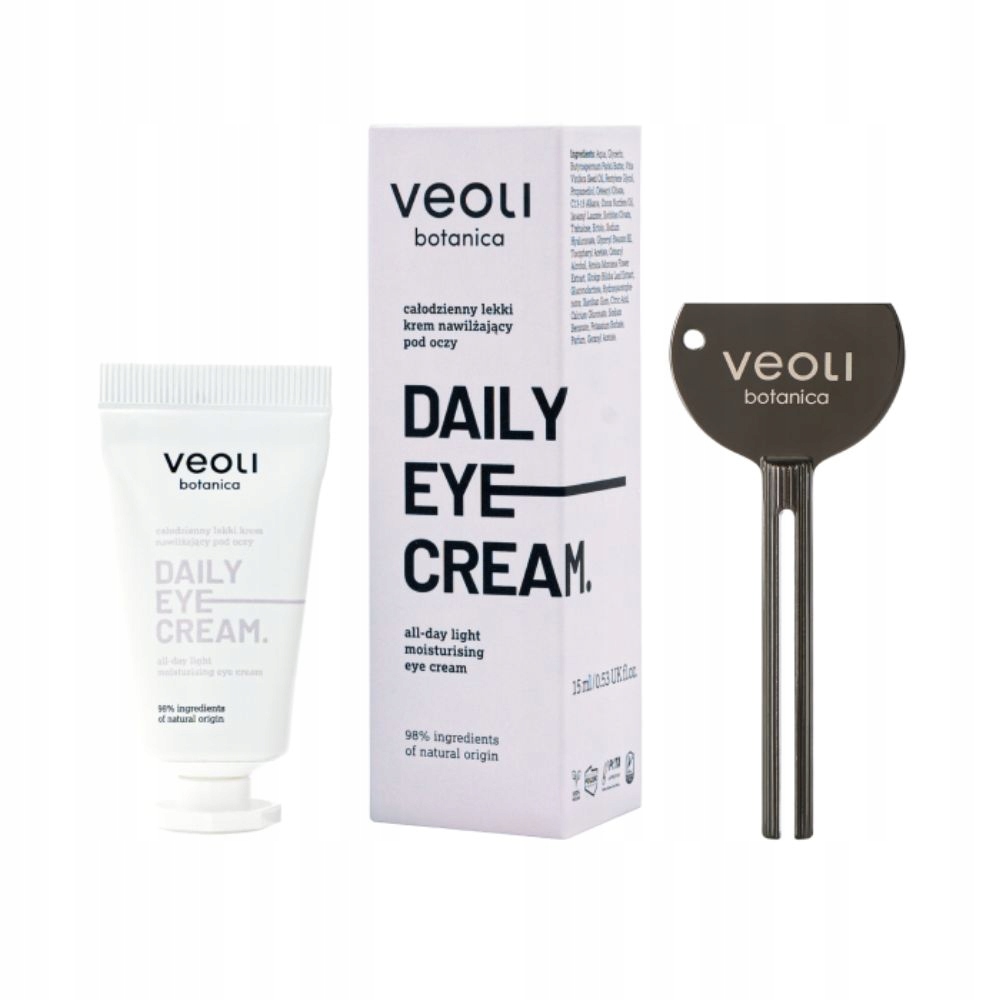 Lehký krém pod oči Daily Eye Care Veoli Botanica 15 ml