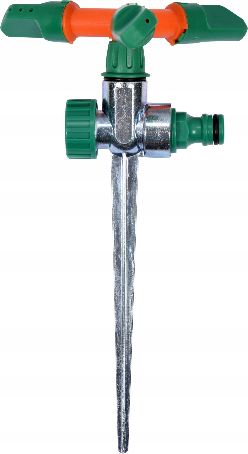 Zraszacz szpilkowy 3 ramienny obrotowy zasięg 14 m Marka Verto