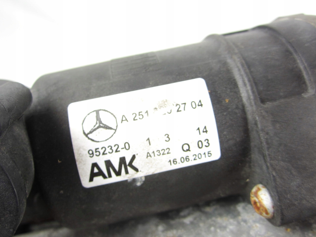 compressor; springing Mercedes W251 R-klasa
