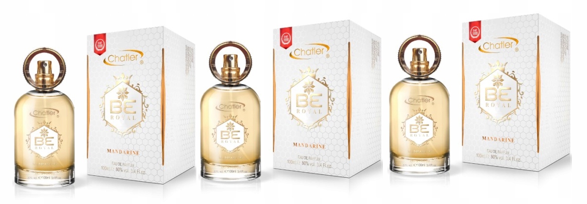 Chatler Be Royal Mandarine 3x100ml Edp Set