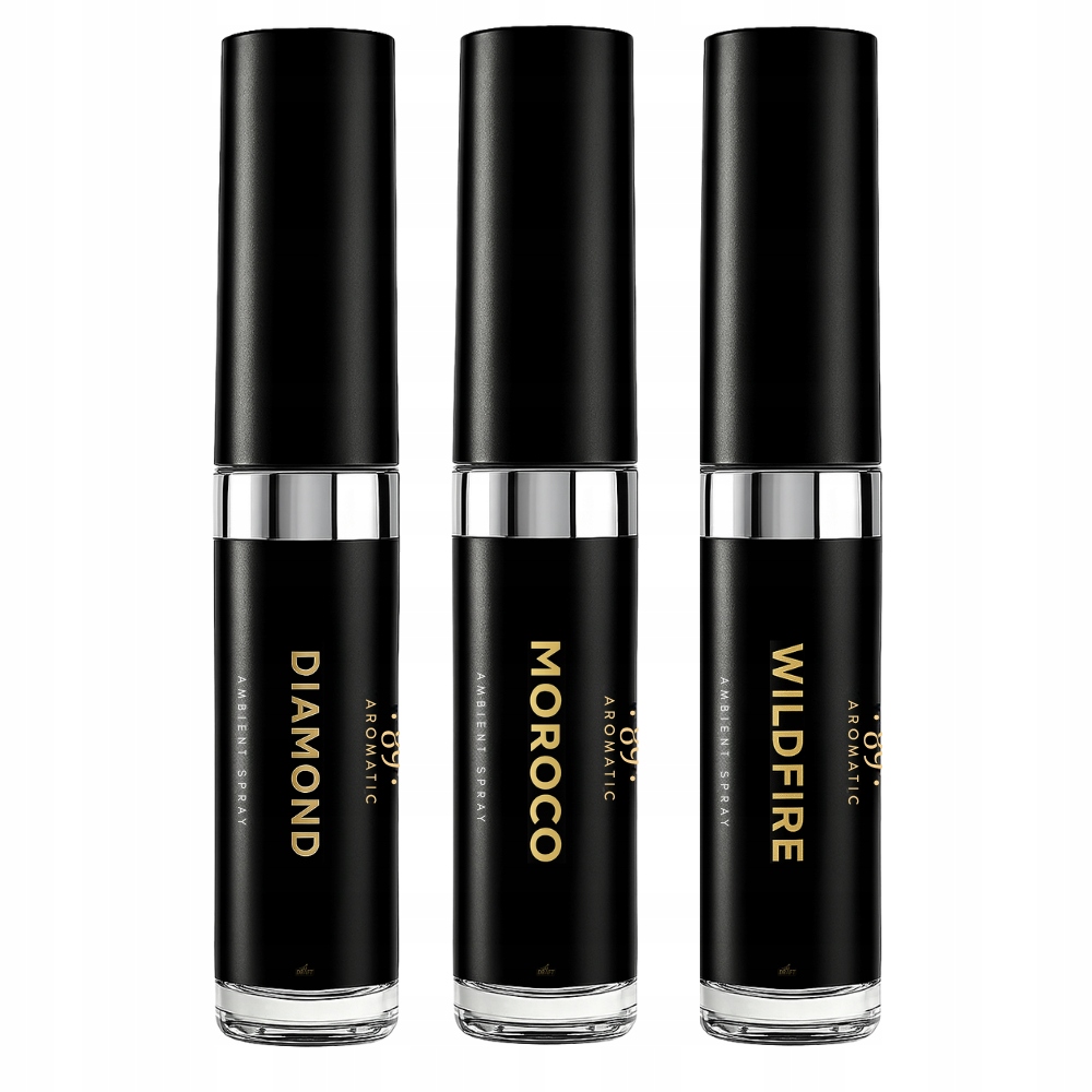 AROMATIC89 luksusowe perfumy Diamond, Moroco, Wildfire do samochodu