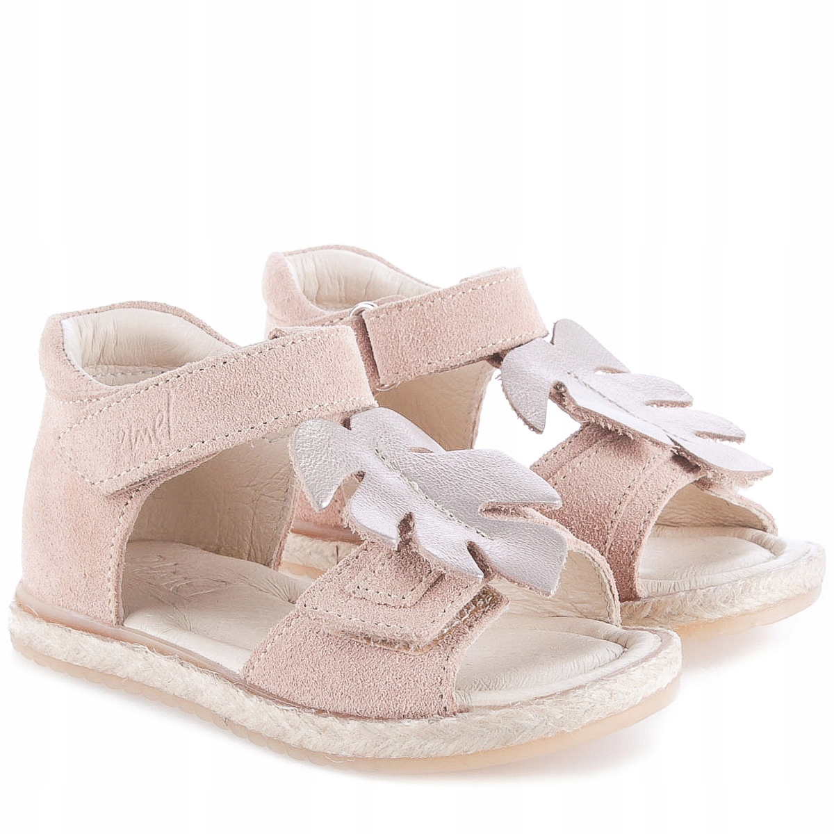 

Emel Sandałki Beżowy Z Motywem Liścia 2637C R 25