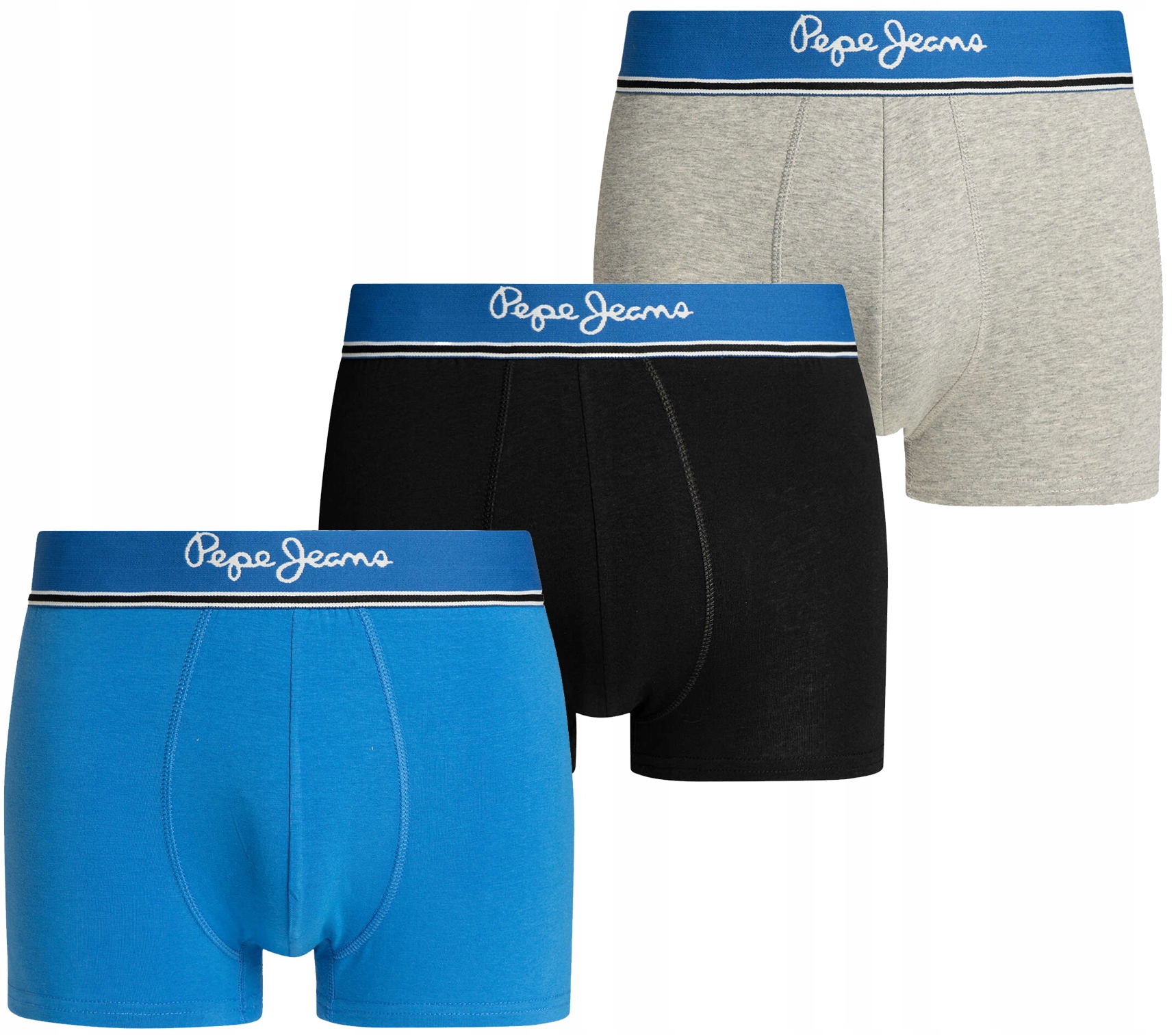 

Pepe Jeans Majtki Bokserki Męskie Bawełna 3PAK r L