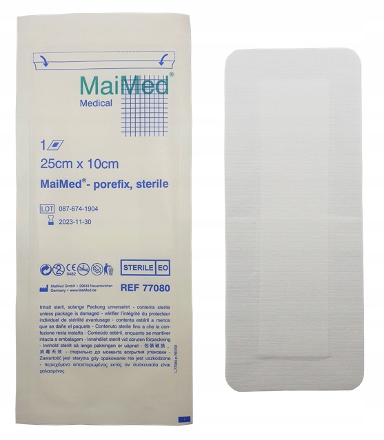 

Plaster Z Opatrunkiem Na Rany Jałowy 25x10 1 Szt