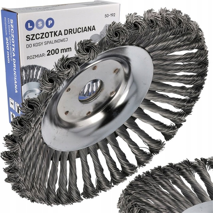 Sekačka na trávy s drátěným kolem a řezací hlavou pro trávy